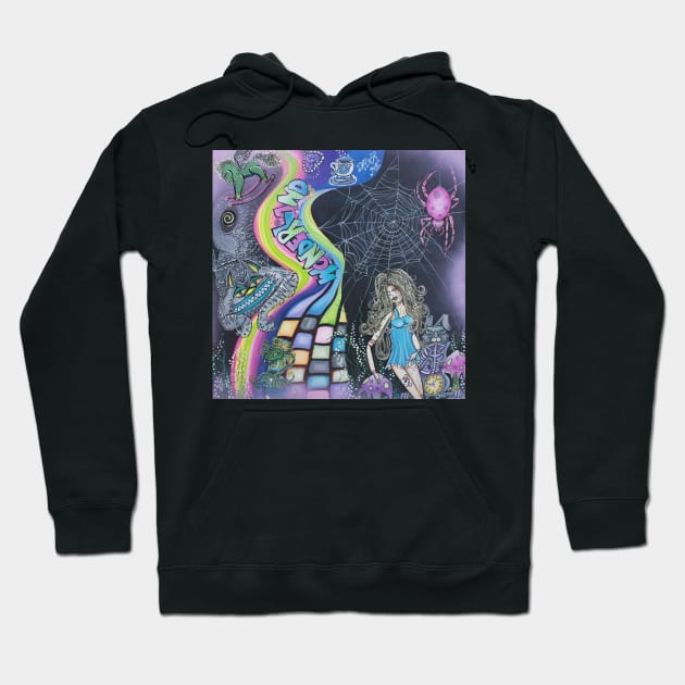 Wonderland Dreams Hoodie by barbosaart